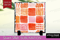 Modern Boho Slate PNG - Doodle Texture Square Slate Product Image 1