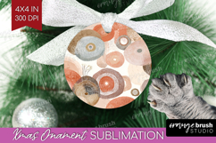 Modern Boho Ornament PNG - Doodle Texture PNG Sublimation Product Image 1