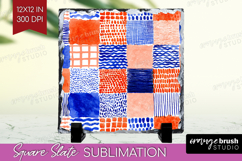 Modern Boho Slate PNG - Doodle Texture Square Slate Product Image 1