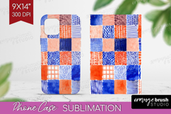 Modern Boho Phone Case PNG - Doodle Texture Case PNG Product Image 1