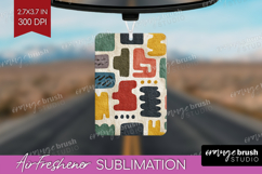 Modern Boho Air Freshener PNG - Doodle Texture PNG Product Image 1