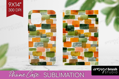 Modern Boho Phone Case PNG - Doodle Texture Case PNG Product Image 1