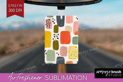 Modern Boho Air Freshener PNG - Doodle Texture PNG Product Image 1