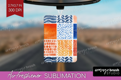 Modern Boho Air Freshener PNG - Doodle Texture PNG Product Image 1
