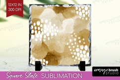 Modern Boho Slate PNG - Doodle Texture Square Slate Product Image 1