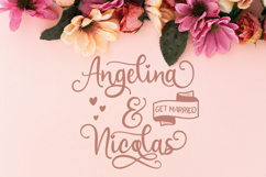 Sweetie Almeera Font Duo Product Image 2