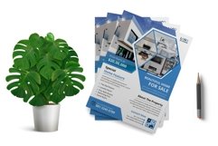 Modern Clean Real Estate Flyer