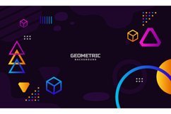 Modern colorful geometric background texture Product Image 2