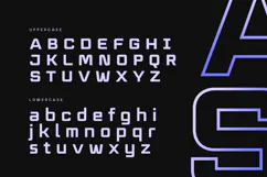 Modern Futuristic - Modern Futuristic Sci-fi Font Product Image 9