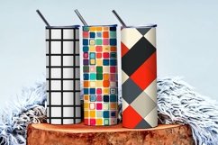 Modern Grid Patten Design Digital Paper Product Image 3