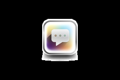 Modern icon chat user interface concept design vector Product Image 2