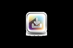 Modern icon download user interface concept design vector Product Image 2