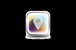 Modern icon location user interface concept design vector Product Image 2