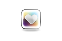 Modern icon love user interface concept design vector Product Image 1