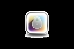 Modern icon padlock user interface concept design vector Product Image 2