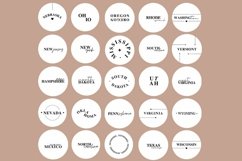 modern instagram travel icons