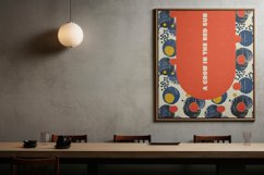 Modern Japandi Blue Yellow and Red Seamless Patterns Product Image 3
