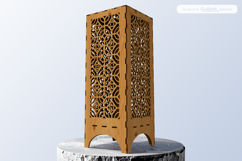 Modern Lantern Laser Cut SVG Product Image 1