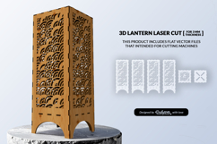 Modern Lantern Laser Cut SVG Product Image 2