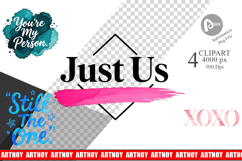 Modern Love Notes Clipart Product Image 1