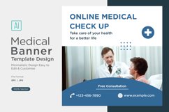 Medical Health Care Banner Design Template Product Image 1