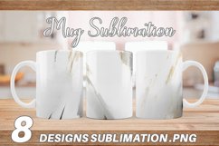 Modern Abstract Oil Paint | Mug sublimation design Product Image 1