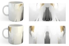 Modern Abstract Oil Paint | Mug sublimation design Product Image 3