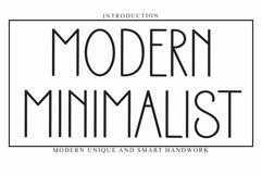 Modern Minimalist Product Image 1
