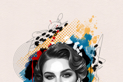 Modern Pop Art Illustration Photo Effect Template Product Image 7