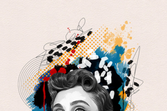 Modern Pop Art Illustration Photo Effect Template Product Image 4