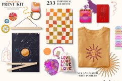 Modern Print Kit - Clipart PNG - Vector Graphics - Wall Art Product Image 3