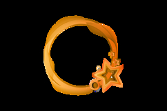 Modern round frame art picture and ui element clipart Product Image 2