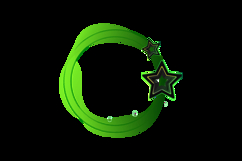 Modern round frame art picture and ui element design Product Image 2