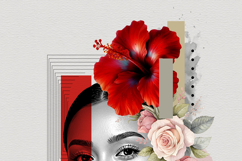 Modern Surreal Digital Collage Portrait Art Photo Effect Product Image 7