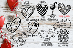 Modern Valentine&#039;s Day SVG Bundle | Funny Love Quotes Product Image 3