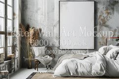 Poster Mockup, Modern Frame Wall Art Mockup Photograph p11 Product Image 1