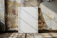 Poster Mockup, Modern Frame Wall Art Mockup Photograph p17 Product Image 1