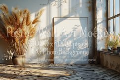 Poster Mockup, Modern Frame Wall Art Mockup Photograph p18 Product Image 1