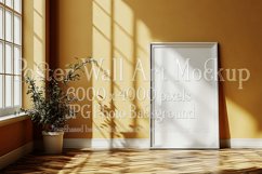 Poster Mockup, Modern Frame Wall Art Mockup Photograph p21 Product Image 1