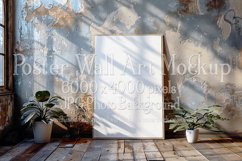 Poster Mockup, Modern Frame Wall Art Mockup Photograph p22 Product Image 1