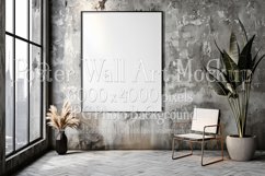 Poster Mockup, Modern Frame Wall Art Mockup Photograph p7 Product Image 1