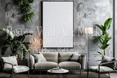 Poster Mockup, Modern Frame Wall Art Mockup Photograph p8 Product Image 1