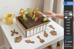 Garden Toy Playset Laser Cut | Kids Laser | Kids Farm | CNC Product Image 1