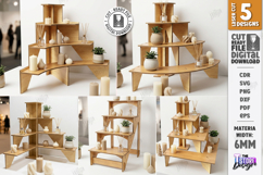 Modular Stand Retail Display Laser Cut Bundle | Market Shelf Product Image 1