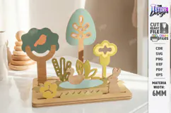 Modular Wooden Block Laser Cut | Toys and Games | CNC Product Image 1