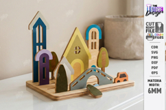 Modular Wooden Block Laser Cut | Toys and Games | CNC Product Image 1