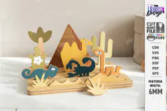 Modular Wooden Block Laser Cut | Toys and Games | CNC Product Image 1