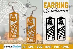 Halloween Earrings Lasercut | Halloween Jewelry Template Product Image 6