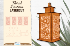 Floral Lantern Lasercut Product Image 1