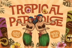 Mokila - Hawaii Display Typeface Product Image 5